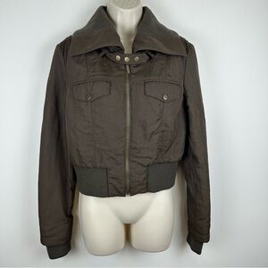 Vince Brown Bomber Jacket
